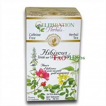 Celebration+Herbals+Hibiscus+With+An+Organic+Twist+24+Count : Grocery & Gourmet Food