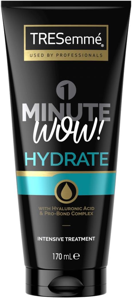 Tresemmé 1 Minute Wow Hydrate Intensive Hair Treatment With Hyaluronic Acid & Pro-Bond Complex For Dry Or Damaged Hair 170 Ml