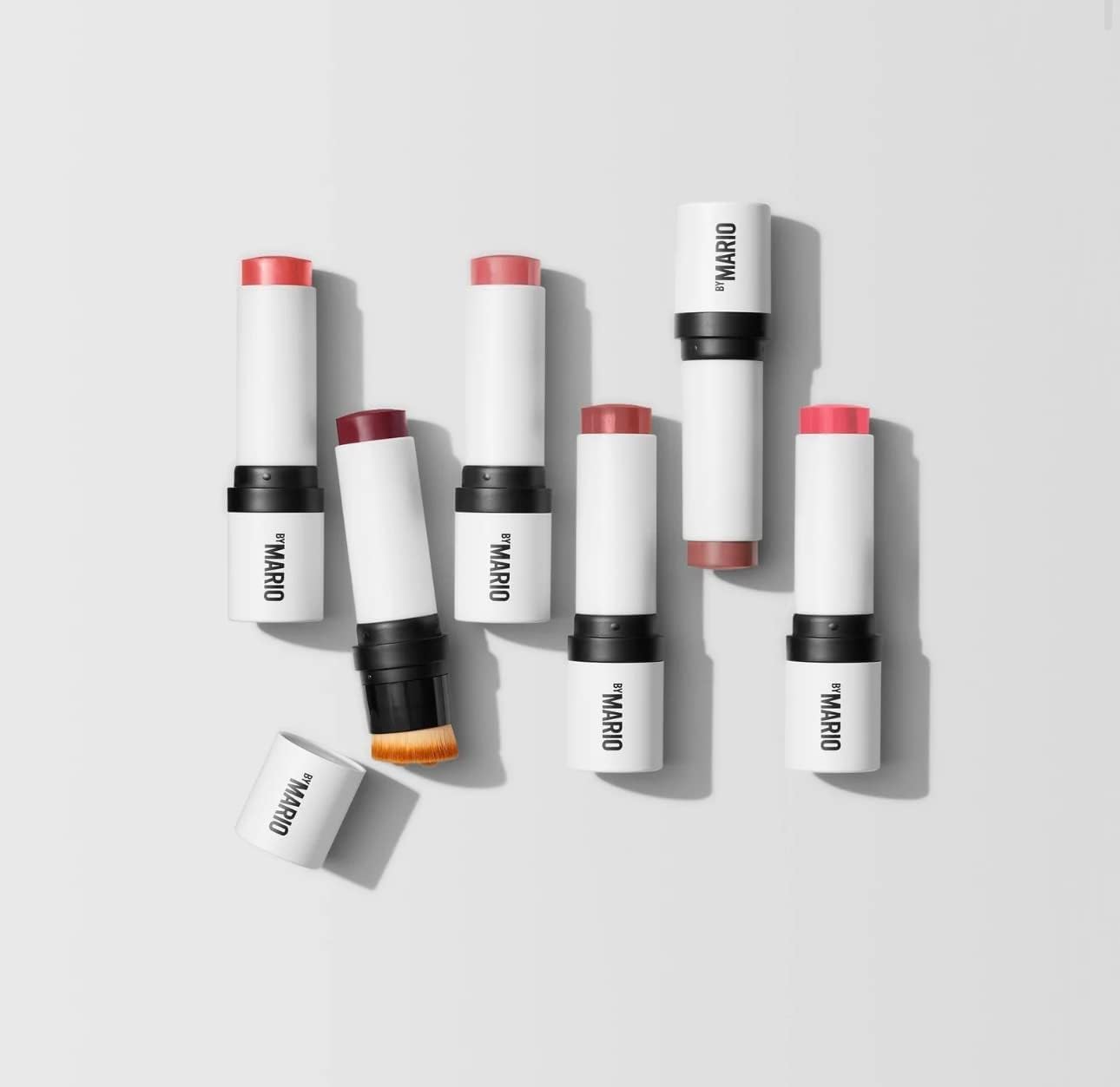 Makeup By Mario Soft Pop Blush Stick Soft Coral : Beauty & Personal Care