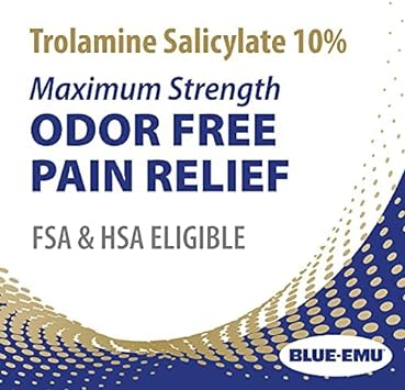 Blue Emu Arthritis Maximum Pain Relief Topical Cream for Muscles, Joints and Strains w/Emu Oil, 3oz,2 Pack : Health & Household