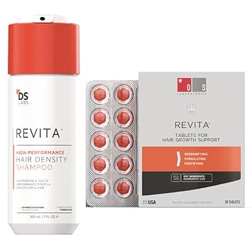 Revita Shampoo And Revita Tablets To Support Hair Growth Bundle, Packaging May Vary