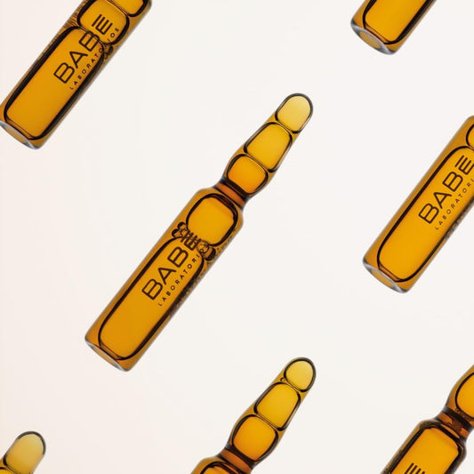 Babé Laboratories - Multi Defense Age Rescue Ampoules 7 X 2 Ml | Healthyaging+ | Regenerating And Revitalising | Firm And Hydrated Skin | Wrinkle Blisters | Vitamin A, B3, B5, C, E |