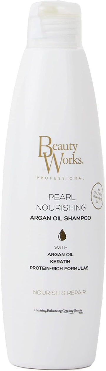 Beauty Works Pearl Nourishing Sulfate Free Argan Oil Shampoo 50Ml Sle & Paraben Free