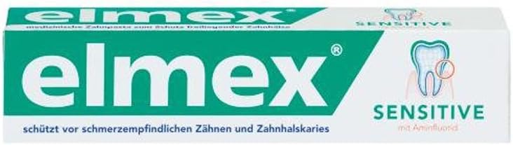 Elmex Sensitive Toothpaste 3X75Ml (3 Pack)