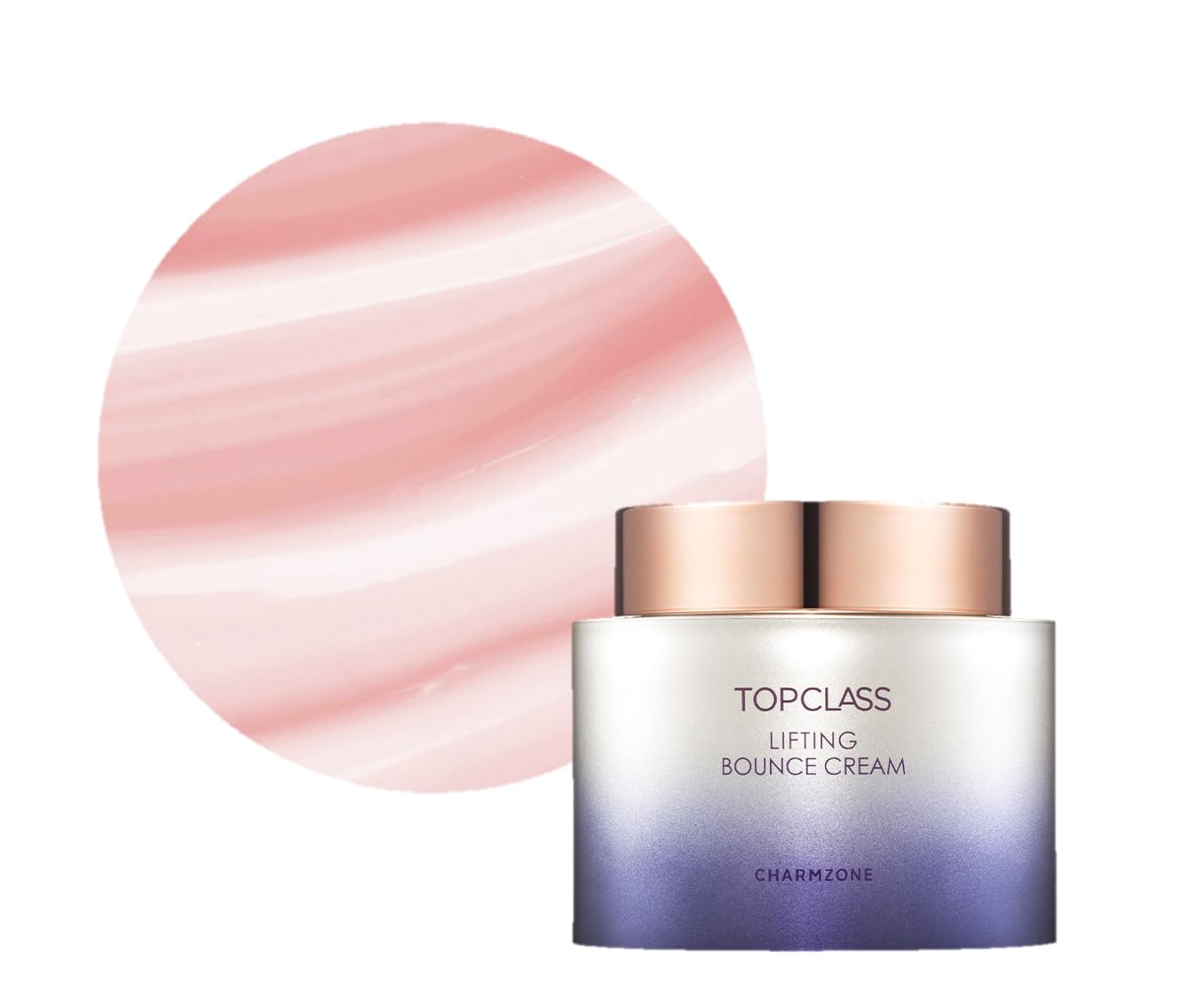 Charmzone Topclass Lifting Bounce Cream – Korean Skincare With Triple Collagen & Protein For Firming, Lifting, And Elasticity (3.38 Oz)
