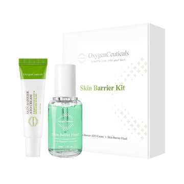 Skin Barrier Kit – Skin Barrier Fluid 30Ml & Ato Cream 20Ml For Deep Hydration, Protection, & Barrier Strengthening