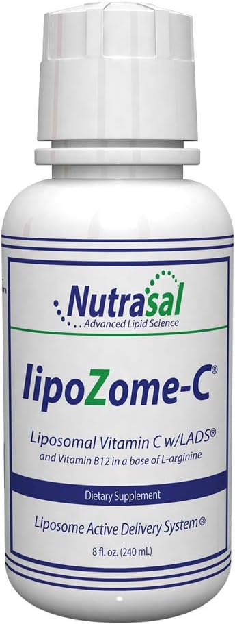 Nutrasal LipoZome-C with B12 and L-Arginine - 8oz