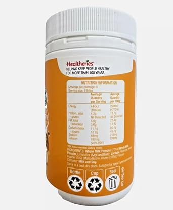 Healtheries Milk Bite Honey Flavour - 50 Bites 185G - Made In New Zealand