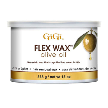 Gigi Olive Oil Flex Wax Hair Removal Wax, 13 Oz