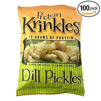 BariatricPal Protein Krinkles - Dill Pickle (100 Bags)