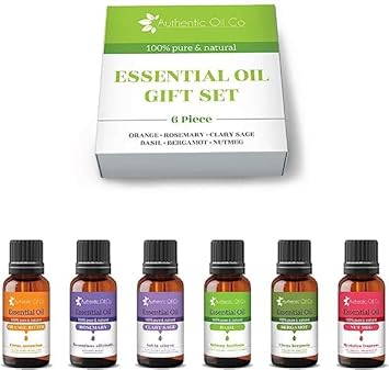 6 Piece 10ml Essential Oil Gift Set 3 Pure and Natural Oils Aromatherapy Diffuser, Cosmetics : Amazon.co.uk: Health & Personal Care