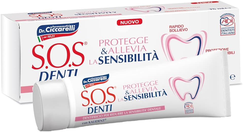 S.O.S Denti - Toothpaste For Sensitive Teeth 75 Ml