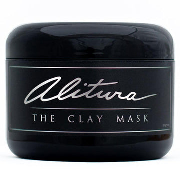 Alitura Clay Face Mask – Exfoliating, Hydrating & Anti-Aging Facial Mask With Vitamin C & Pearl Powder – Pore Cleansing Face Mask For Acne, Blackheads & Glowing Skin – 7.1 Oz