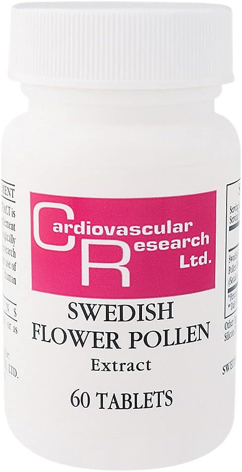 Ecological Formulas- Swedish Flower Pollen 60 tabs