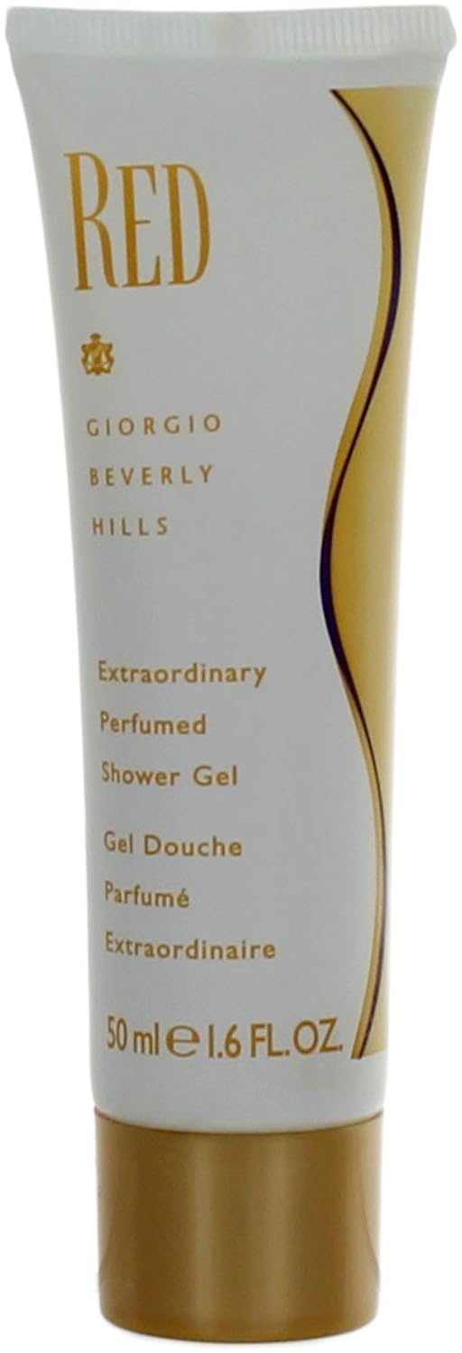 Red By Giorgio Beverly Hills For Women Shower Gel 1.6Oz : Beauty & Personal Care