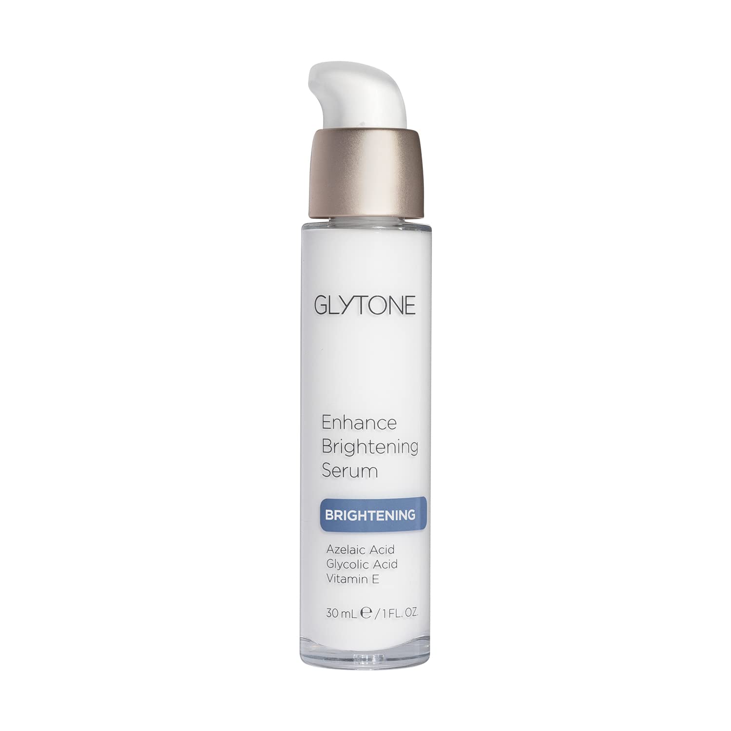 Glytone Enhance Brightening Serum–With Hyaluronic Acid, 1.7 Fav Glycolic Acid 8% Azelaic Acid & Vitamin E–Dark Spot Remover For Face– Pigmentation Treatment– Non-Comedogenic, Hydrating Serum 1 Fl.Oz