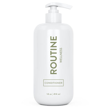 Conditioner For Stronger Hair - Biotin | Vegan | Color Safe | Sulfate-Free | Clinically Tested | Nourishing Oils And Vitamins - Sage & Bergamot 14Oz