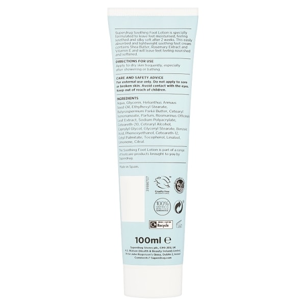 Soothing Foot Lotion 100Ml