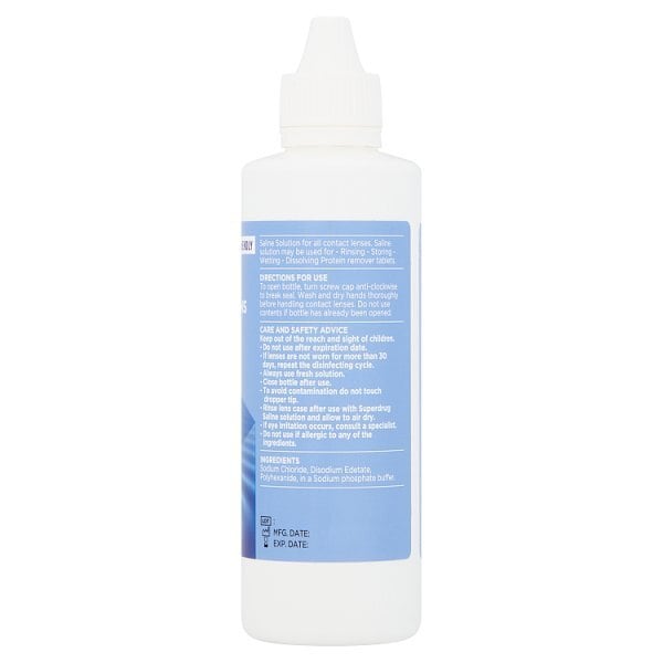 Saline Contact Lens Solution 100Ml