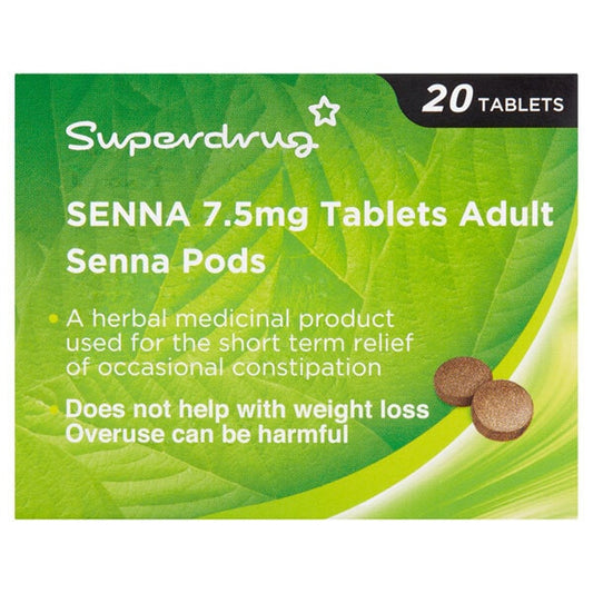 Senna 7.5Mg Tablets X 20