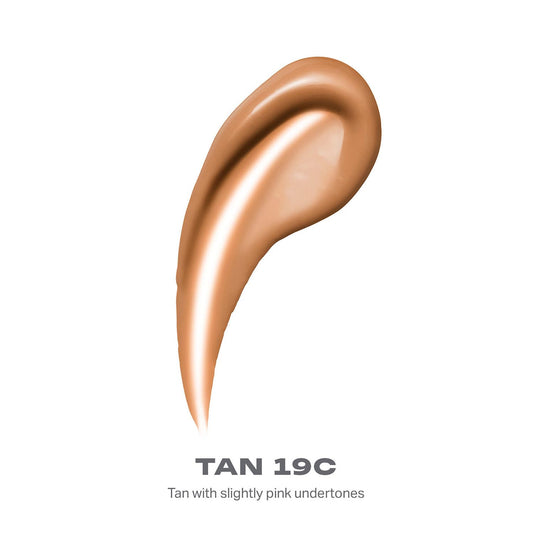 Morphe Lightform Dewy Foundation - Extended Hydration Foundation Makeup With A Lasting, Natural Radiant Finish - Long-Wearing Formula With Buildable, Medium Coverage - Tan 19C (1.01 Fl Oz)