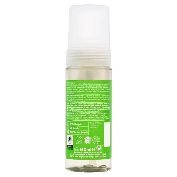 Tea Tree Foaming Face Wash 150Ml