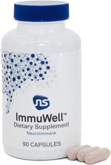 NeuroScience ImmuWell - Balanced Immune Response, Respiratory, Energy & Mood Support with Zinc, Vitamin C, Vitamin D, Elderberry, Ginkgo Biloba, L Tyrosine - Immune Support Supplement (90 Capsules)