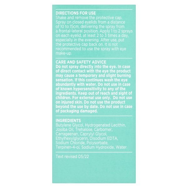 Dry Eyes Eyelid Mist