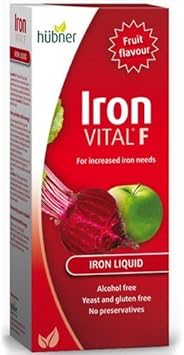 Hubner Iron Vital F Tonic 250Ml (Pack Of 2)