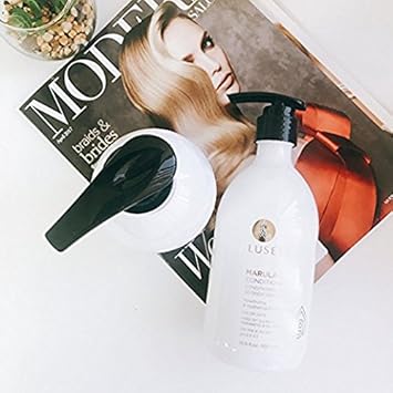 Luseta Marula Oil Shampoo & Conditioner Set, For Fine And Dry Hair, 2 X 16.9 Oz : Beauty & Personal Care