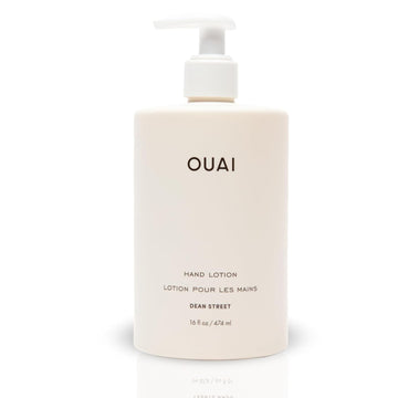 OUAI Hand Lotion - Daily, Lightweight, Hydrating Lotion for Dry Skin - Made with Avocado, Rosehip and Jojoba Oil to Lock in Moisture - Never Greasy (16 Fl Oz)