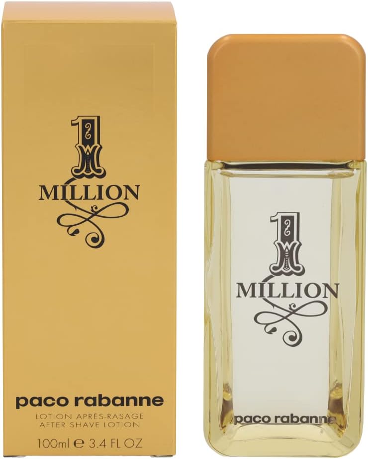 Paco Rabanne - 1 Million For Men After Shave Lotion Black 101 Ml (Pack Of 1)