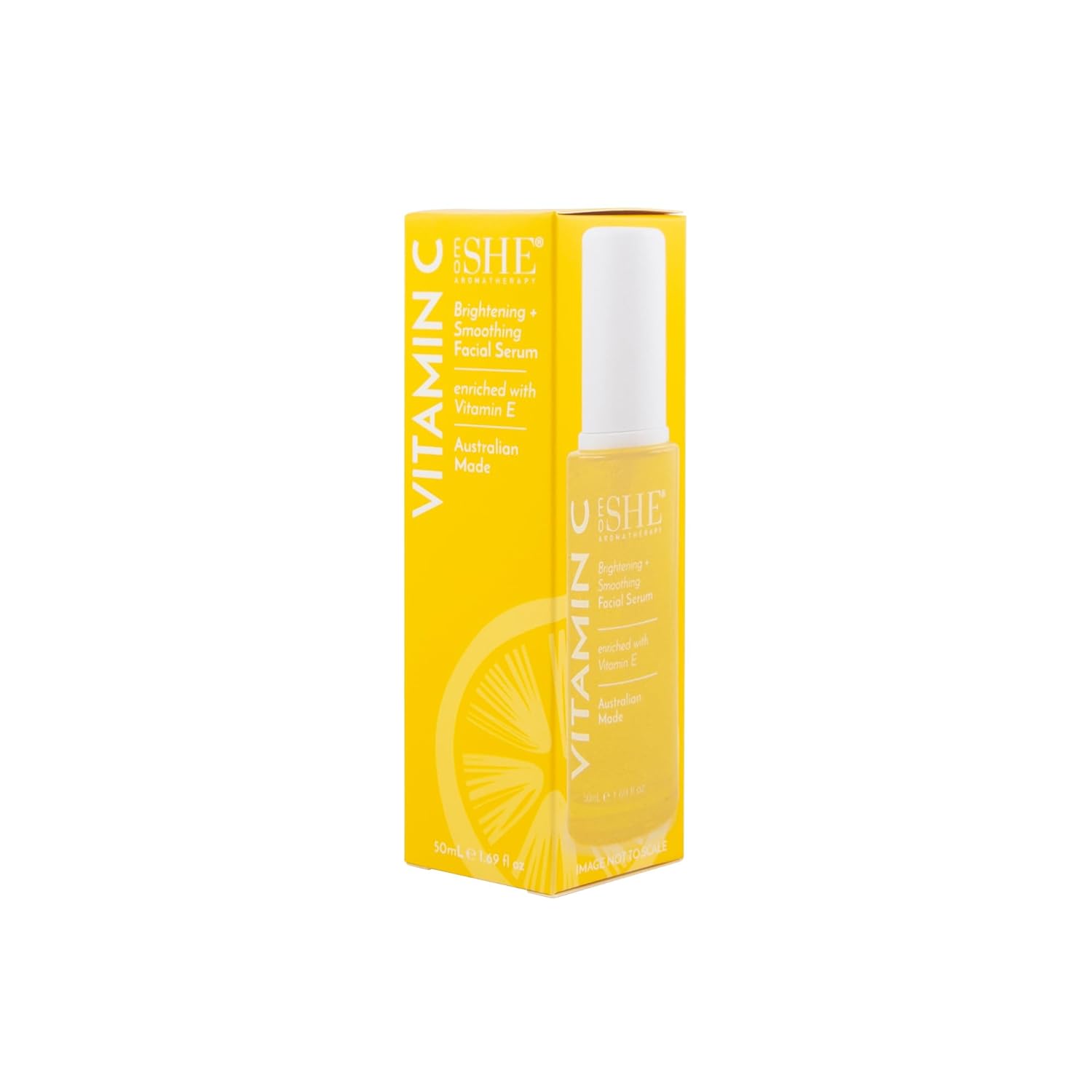 Om She Vitamin C Face Serum 1.69Fl Oz - Brightening And Smpoothing, Intensely Hydrating And Nourishing, Hyaluronic Acid, Vitamin E. Australian Made. : Beauty & Personal Care