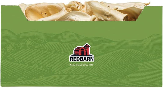 Redbarn All-Natural Cow Ears Chews For Dogs - Single Ingredient Rawhide Alternative Supports Joint And Dental Health - Grain Free Treat Made Without Chemicals - Case Of 100 Ears