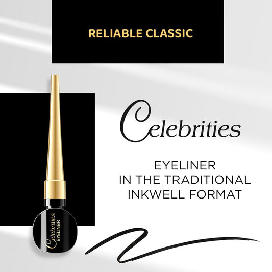 Eveline Cosmetics Eyeliner Celebrities-Black