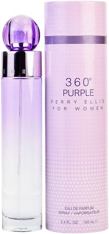 Perry Ellis 360 Purple By Perry Ellis 3.4 Oz Eau De Parfum Spray For Women