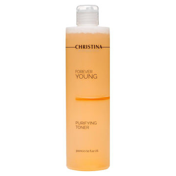 Christina Forever Young Balanced Ph Toner For Face | Witch Hazel Facial Toner | Skin Purification And Refreshing Toning | Gentle Hydration And Effective Formula 300Ml