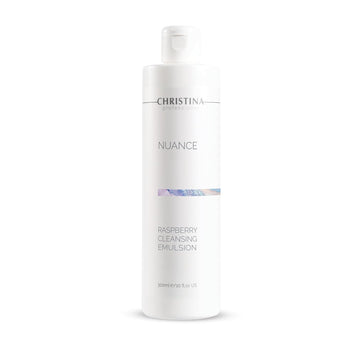 -Christina- Nuance Gentle Daily Cleanser For Face - Hydrating Facial Wash For Women & Men - Purifying, Moisturizing, Natural Emulsion With Pomegranate, Raspberry & Grape Seed Extracts - 300Ml : Beauty & Personal Care