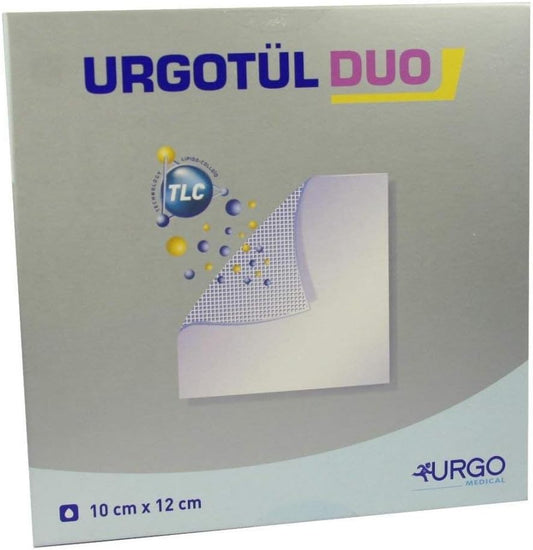 Urgotül Duo Wound Gauze 10 Pieces, 10 X 12