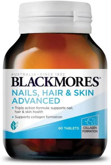 Blackmores Nails Hair And Skin Vitamins For Women, Made In Australia, 60 Tablets