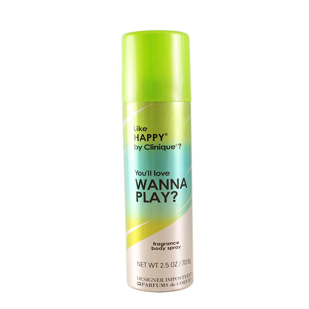 Parfums De Coeur Wanna Play Gentle Deodorant Body Spray For Women, 2.5 Ounce : Eau De Toilettes : Beauty & Personal Care