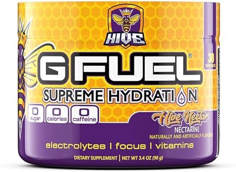 G Fuel Savinthebees Electrolytes Powder, Water Mix for Hydration, Ener