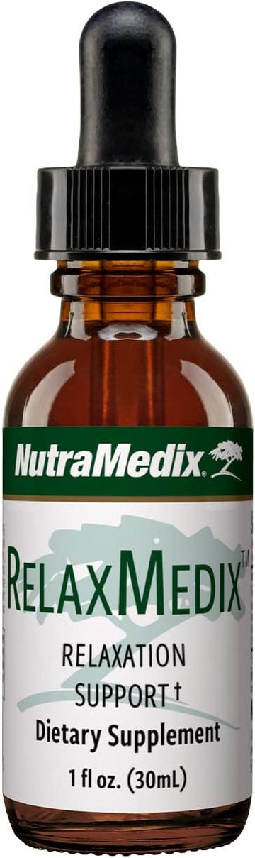 NutraMedix RelaxMedix Drops - Rest and Relaxation Support Supplement with Samento Cat's Claw and Valerian Root Extract - Tincture for Unwinding and Immune System Support (1oz / 30ml)
