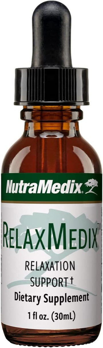 Nutramedix Relaxmedix Drops - Rest And Relaxation Support Supplement With Samento Cat'S Claw And Valerian Root Extract - Tincture For Unwinding And Immune System Support (1Oz / 30Ml)
