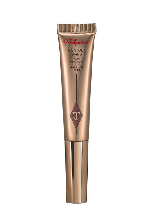 Charlotte Tilbury Hollywood Easy Contour Light Face Sculpting Wand - Medium/Dark : Beauty & Personal Care