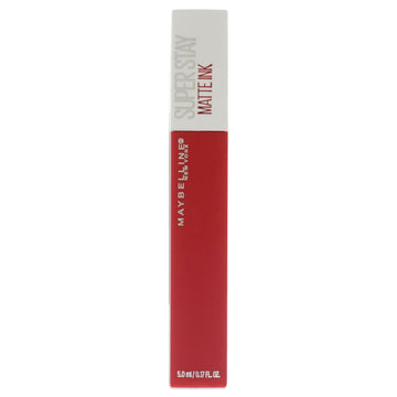 Maybelline Super Stay Matte Ink Liquid Lipstick Makeup, Long Lasting High Impact Color, Up To 16H Wear, Pioneer, Blue Red, 1 Count