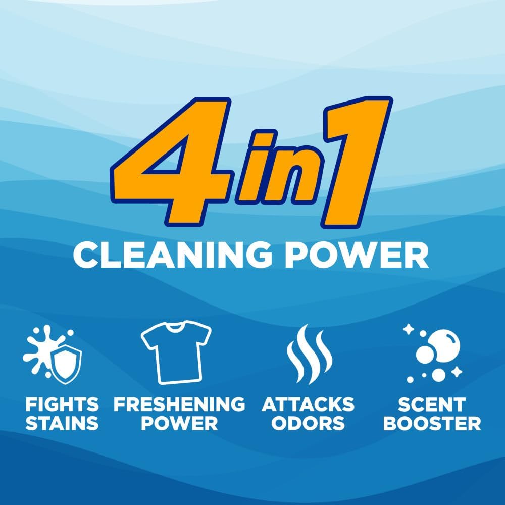 Arm & Hammer Clean Burst, 170 Loads Liquid Laundry Detergent, 170 Fl Oz