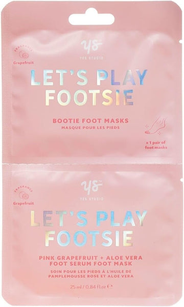 Let'S Play Footsie Nourish + Protect Bootie Foot Mask 2X 25Ml Yes Studio