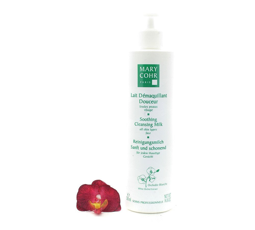 Mary Cohr Lait Demaquillant Douceur - Soothing Cleansing Milk 500Ml/14.8Oz (Salon Size) : Beauty & Personal Care