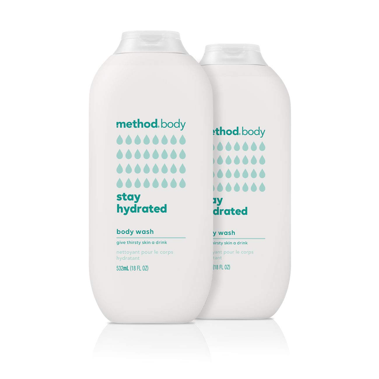 Method Method Body Wash, Stay Hydrated, 18 Ounces, 2 Pack, Stay Hydrated, 18 Fluid_Ounces